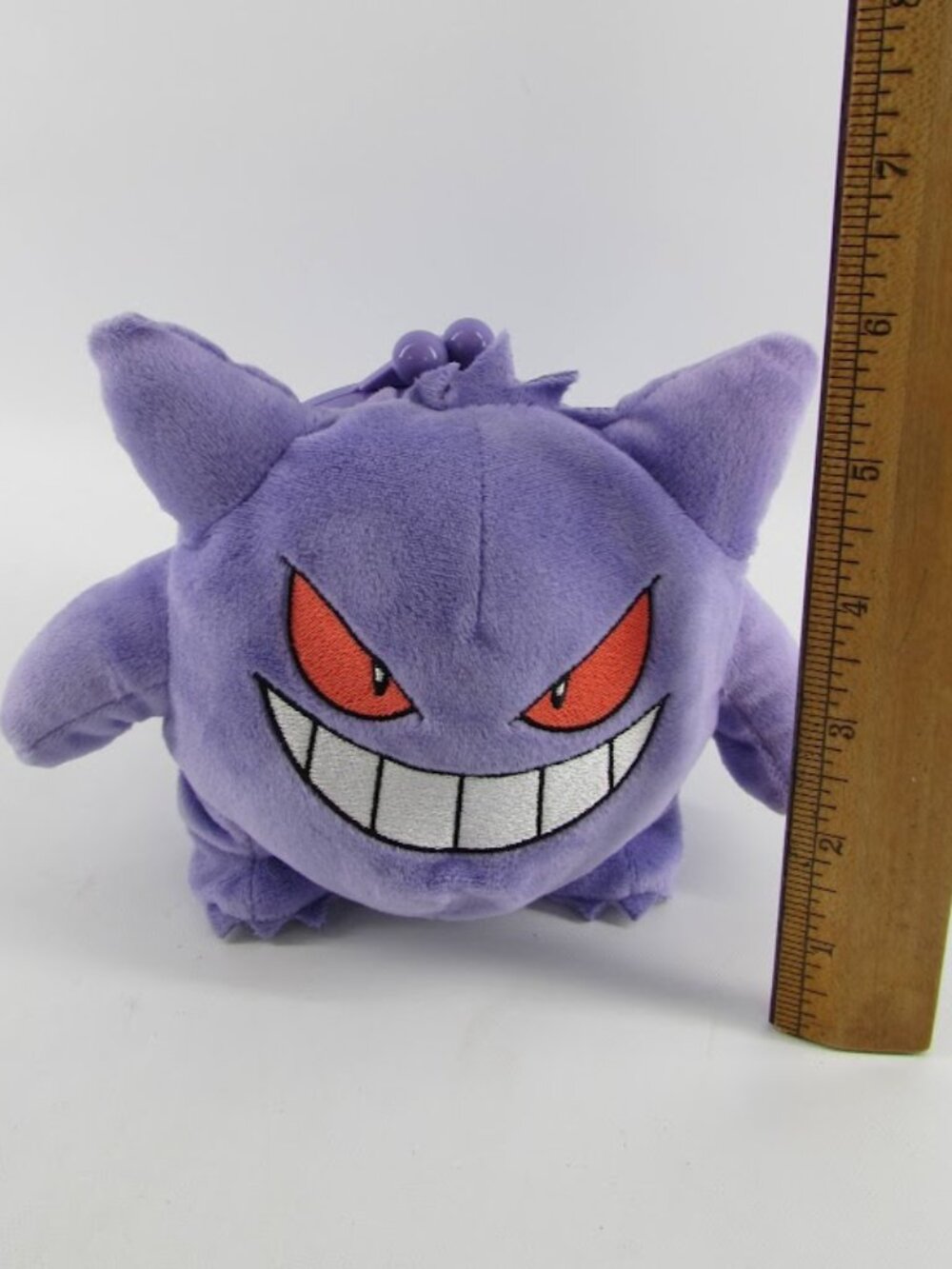 Pokémon Gamaguchi Gengar Plush Purse with Clasp Pokémon Pocket Monster No Cord